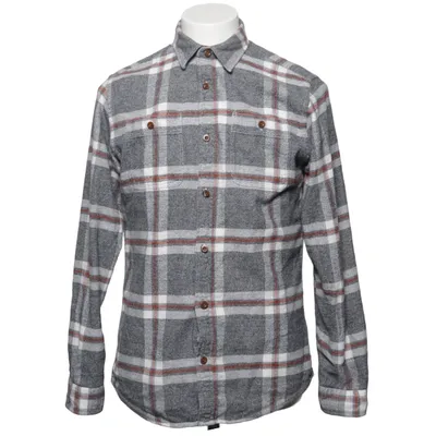 Flanellskjorta (Grå, Vit, Brun) från Premium by Jack & Jones Bomull