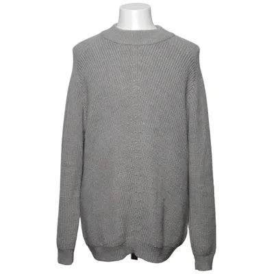 Pull-over (Gris) de Emilio Adani Acrylique, Cuir, Laine
