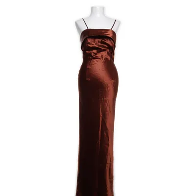 Evening gown (Brown) from Randigarutan Acetate, Viscose