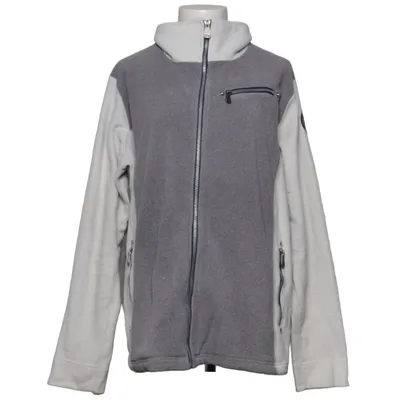 Fleece jacket (White, Gray) from Classic Riding Wear Polyester