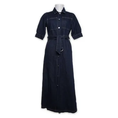 Denim jurk (Blauw) van NA-KD Katoen
