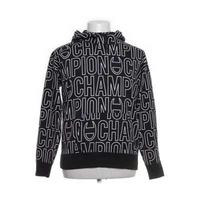 Capuchon sweater (Zwart, Wit) van Champion Katoen, Polyester