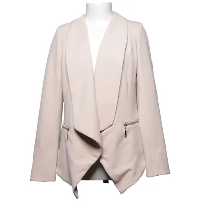 Blazer (Beige) from Chic & Jeune Polyester