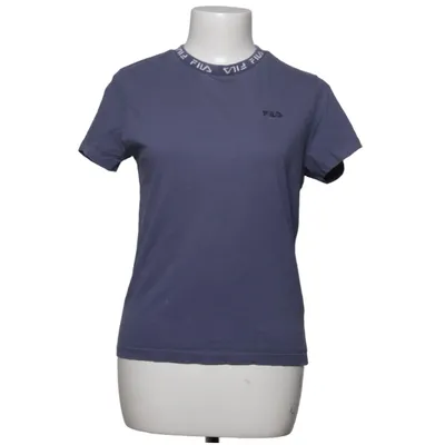 T-shirt (Grijs, Blauw, Wit) van Fila Katoen