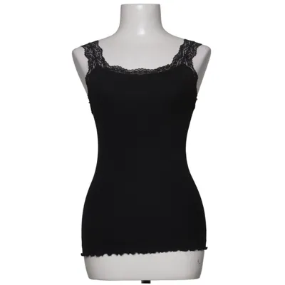 Tanktop (Schwarz) von Rosemunde Baumwolle, Elasthan, Polyamid, Seide