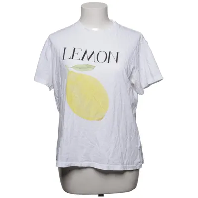 T-shirt (Wit, Geel) van Ganni Katoen