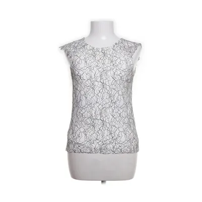 Haut (Blanc, Noir) de H&M Modern Classic Polyamide, Coton, Polyester