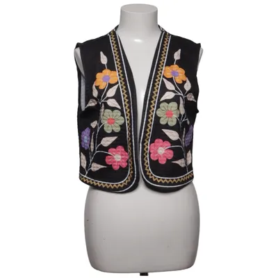Vest (Sort, Flerfarvet) fra Marta Polyester, Viscose