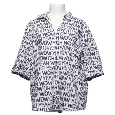 Chemise à manches courtes (Blanc, Noir) de Christian Berg Coton