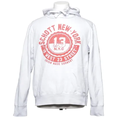 Huvtröja (SWH20019U) från Schott Bomull, Polyester