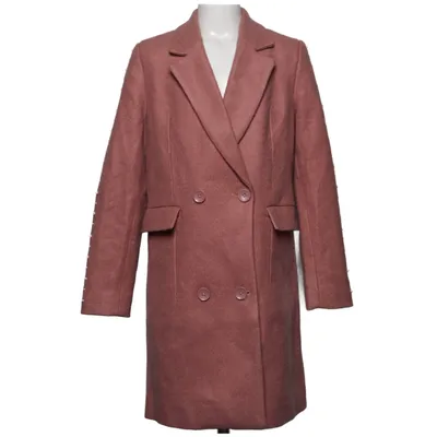 Manteau (Rose) de Reserved Polyester, Laine