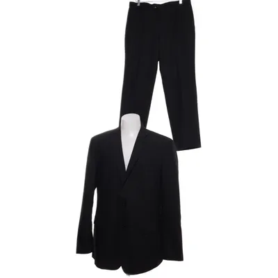 Kostym (Svart) från Stones Polyester, Viskos, Ull