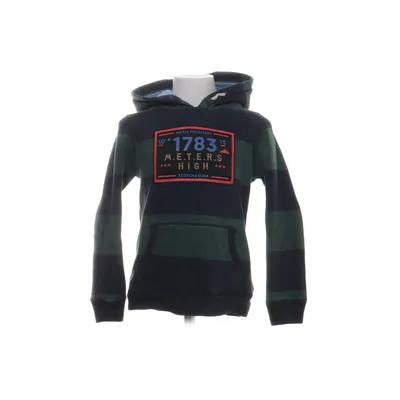 Hættetrøje (Blå, Grøn) fra Scotch Shrunk Bomuld, Polyester