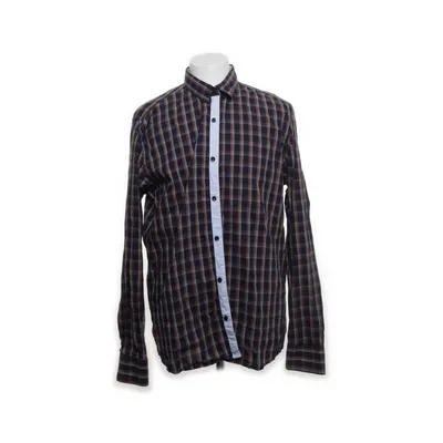 Flannel skjorte (Blå, Brun, Hvid, Flerfarvet) fra Marcus Bomuld