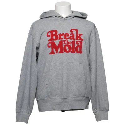 Sweat à capuche (Gris, Rouge) de Uniqlo x UT Coton, Polyester