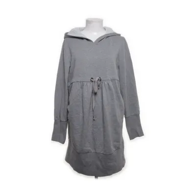 Capuchon jurk (Grijs) van Mamalicious Katoen, Elastaan, Polyester