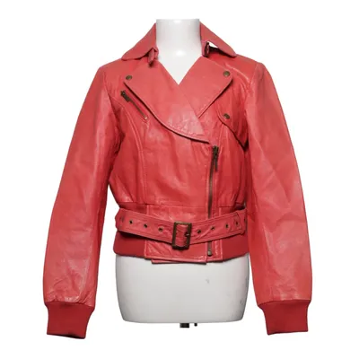 Veste de motard (Rouge) de CKN of Scandinavia Acrylique, Cuir, Polyester
