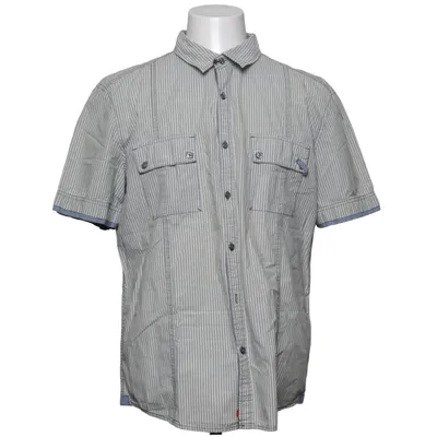 Chemise à manches courtes (Vert, Blanc) de EDC by ESPRIT Coton