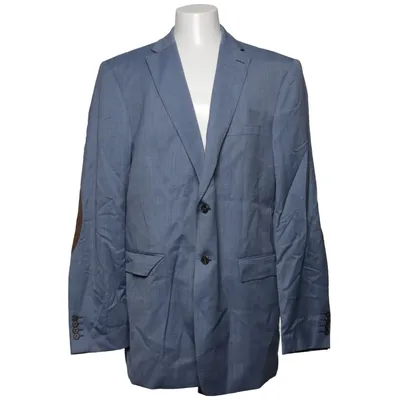 Blazer (Blue, Brown) from Peter Adam's Viscose, Wool