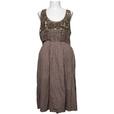 Cocktail dress (Brown) from Daily Couture Cotton, Silk