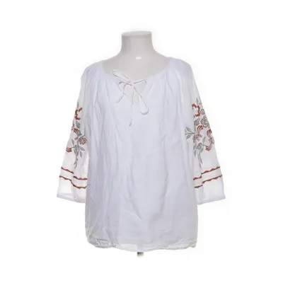 Blus (Vit, Brun) från ESPRIT Ekologisk bomull