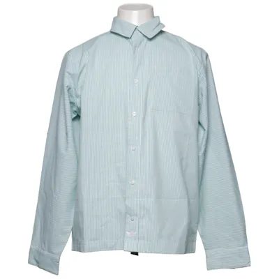 Shirt (Green, White) from Adidas Skateboarding Cotton, Recycled polyester