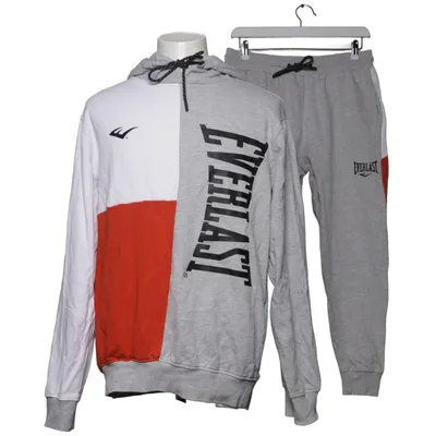 Tenue d'intérieur (Gris, Blanc, Orange) de Everlast Coton, Viscose