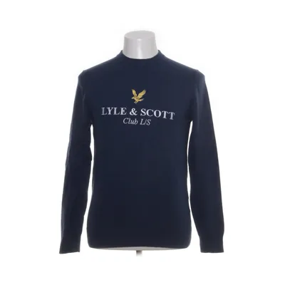Sweater (Blue) from Lyle & Scott Cotton, Wool