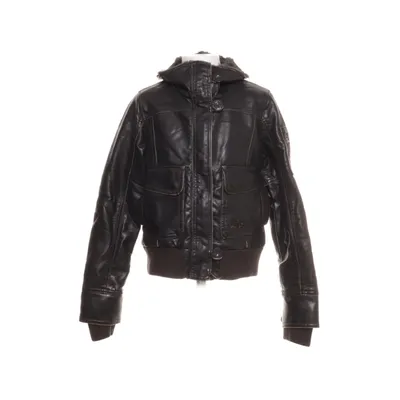 Jacket (Black) from Lab Industries by KappAhl Polyester, Polyurethane, Viscose