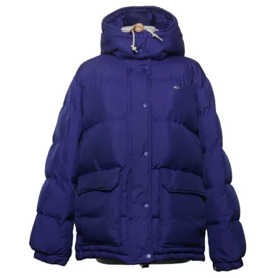 Dunjakke (Blå) fra Tommy Hilfiger Jeans Dun, Fjer, Polyester