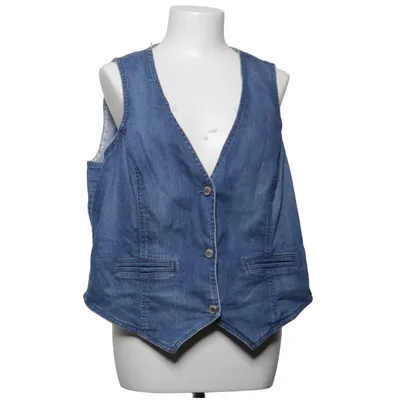 Jeansweste (Blau) von Woman by Tchibo Baumwolle, Elasthan, Polyester