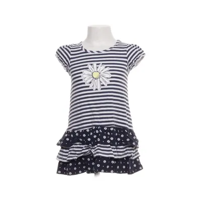 Dress (Blue, White) from Topolino Organic cotton