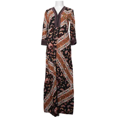 Långklänning (Svart, Flerfärgad) från Esmara by Heidi Klum Viskos