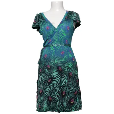Wickelkleid (Blau, Grün, Mehrfarbig) von Matthew Williamson for H&M Viskose