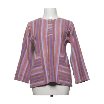 Bluse (Lilla, Orange, Flerfarvet) fra Janus Bomuld