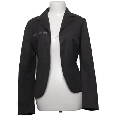 Blazer (Gray) from Punk Royal Polyester, Viscose, Wool