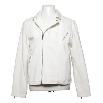 Bikerjack (Wit) van Zara Man Denim Collection Katoen