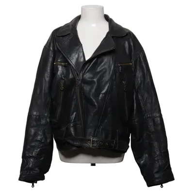 Biker jacket (Black) Leather