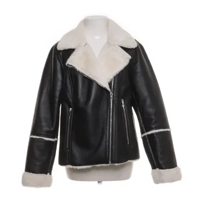 Shearlingjacka (Svart, Beige) från About You Polyester, Polyuretan