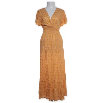 Långklänning (Gul, Flerfärgad) från JIA QI