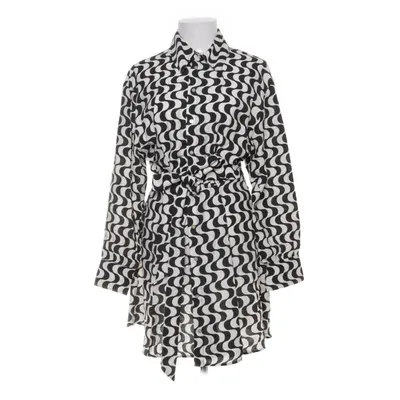 Blousejurk (Zwart, Wit) van H&M Polyamide, Viscose
