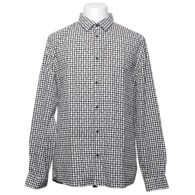 Skjorta (Svart, Vit) från Bläck Bomull