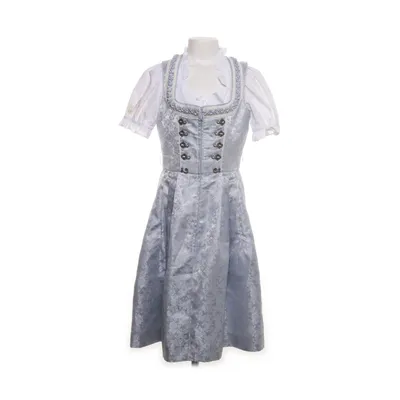 Dirndl (Wit, Blauw) van Krüger Polyester