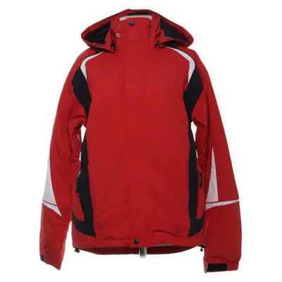Skijakke (Rød, Sort, Hvid) fra Rodeo Nylon, Polyester