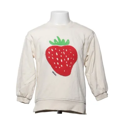 Sweatshirt (Beige, Rød, Grøn) fra Rikiki