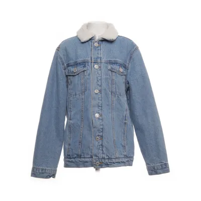 Fodrad jeansjacka (Blå) från Mango Bomull, Polyester