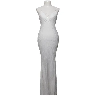 Abendkleid (Weiß) von NLY Eve Elasthan, Polyester