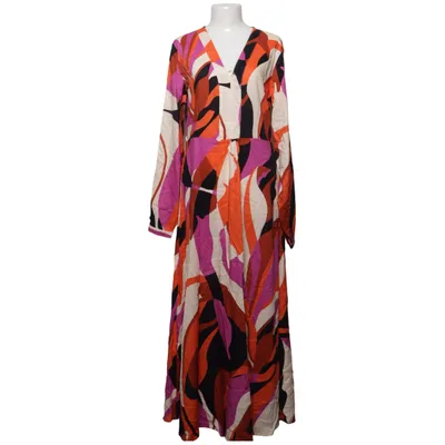 Jurk (Oranje, Lila, Wit) van Principles Viscose