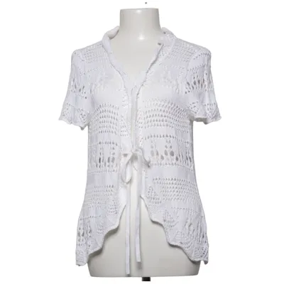 Cardigan (Blanc) de Bonprix Selection Premium Acrylique, Coton
