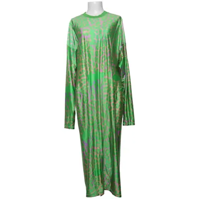Maxi dress (Green, Multicolored) from H&M Studio Polyamide, Elastane